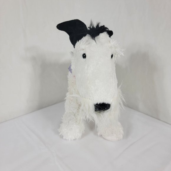 KOHL'S Cares Plush Black and White Dog IKE Dear Mrs. LaRue 13" No Tags - Picture 3 of 8